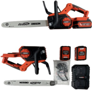 MOTOSIERRA INALAMBRICA REDBO 16” 40V + 2 BATERIAS 4.0AH RB-MS40BL