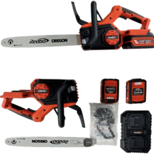 MOTOSIERRA INALAMBRICA REDBO 16” 40V + 2 BATERIAS 4.0AH RB-MS40BL