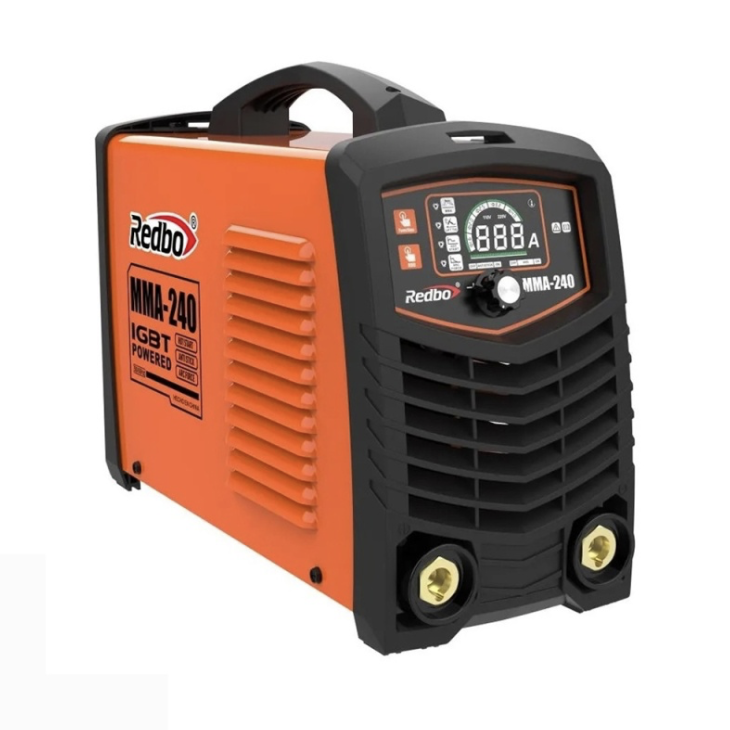 MAQUINA DE SOLDAR MMA240 SOLDADORA INVERTER MMA-LIFT TIG 20-200A REDBO