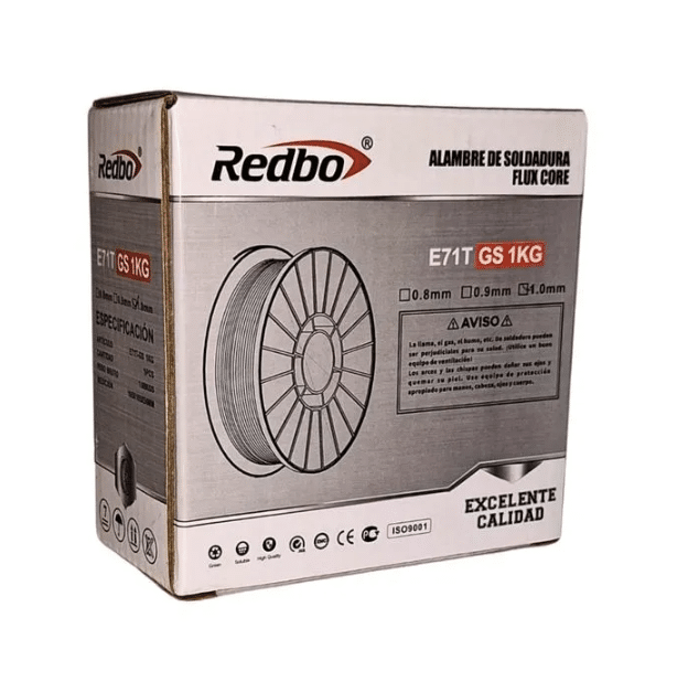 ALAMBRE FLUX 0.8 X 1KG X 1KG E71T.08.1 REDBO