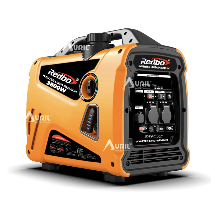 GENERADOR DE 3800W INVERTER SILENCIOSA REDBO 3800W RB4000-IE