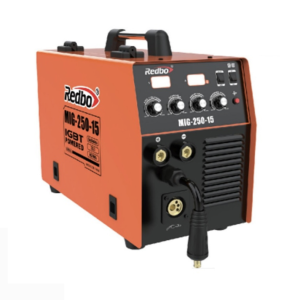 MAQUINA DE SOLDAR MIG250 SOLDADORA INVERTER MIG 50-250A REDBO